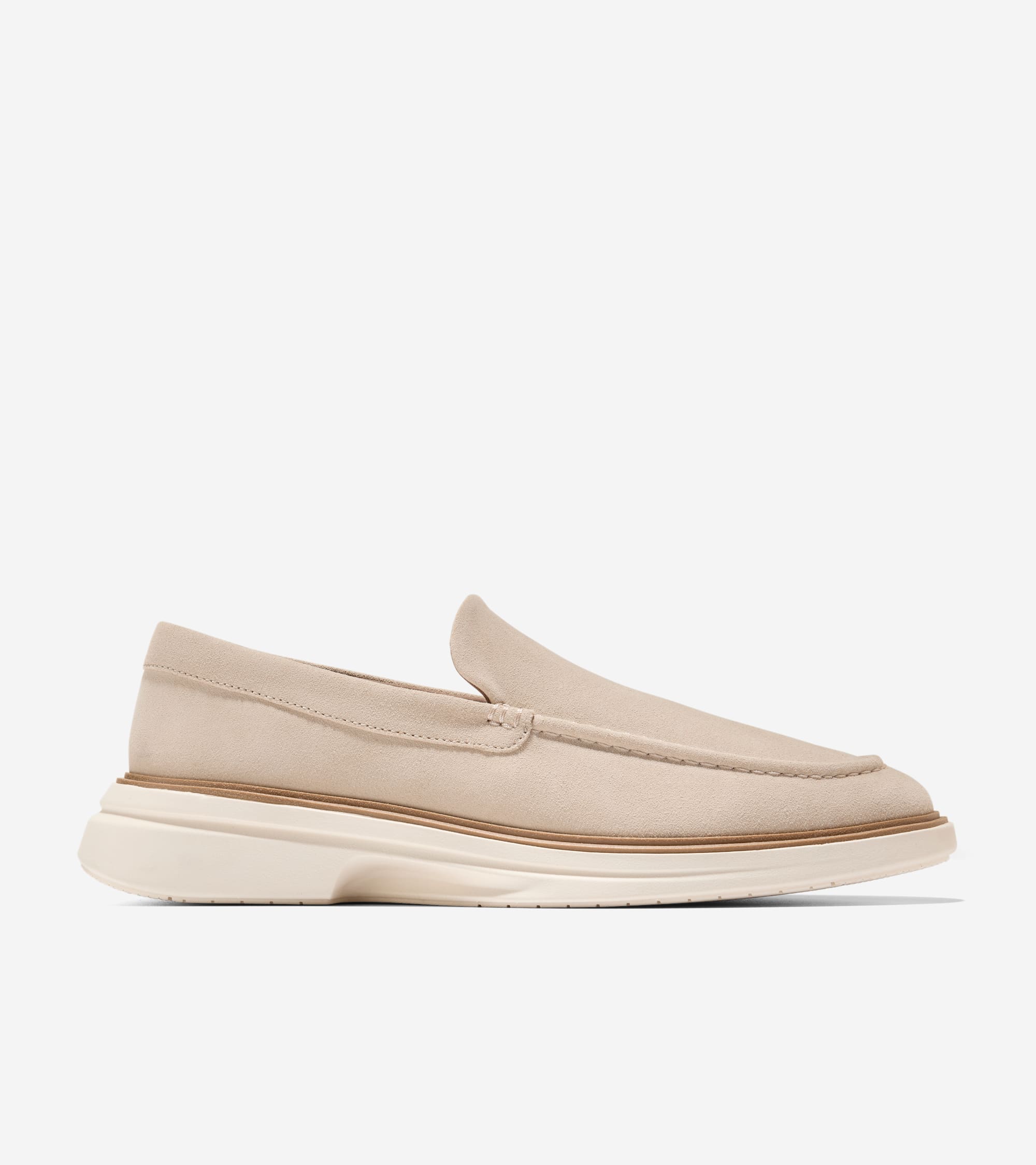 C43244:OXFORD TAN SUEDE / NATURAL / IVORY