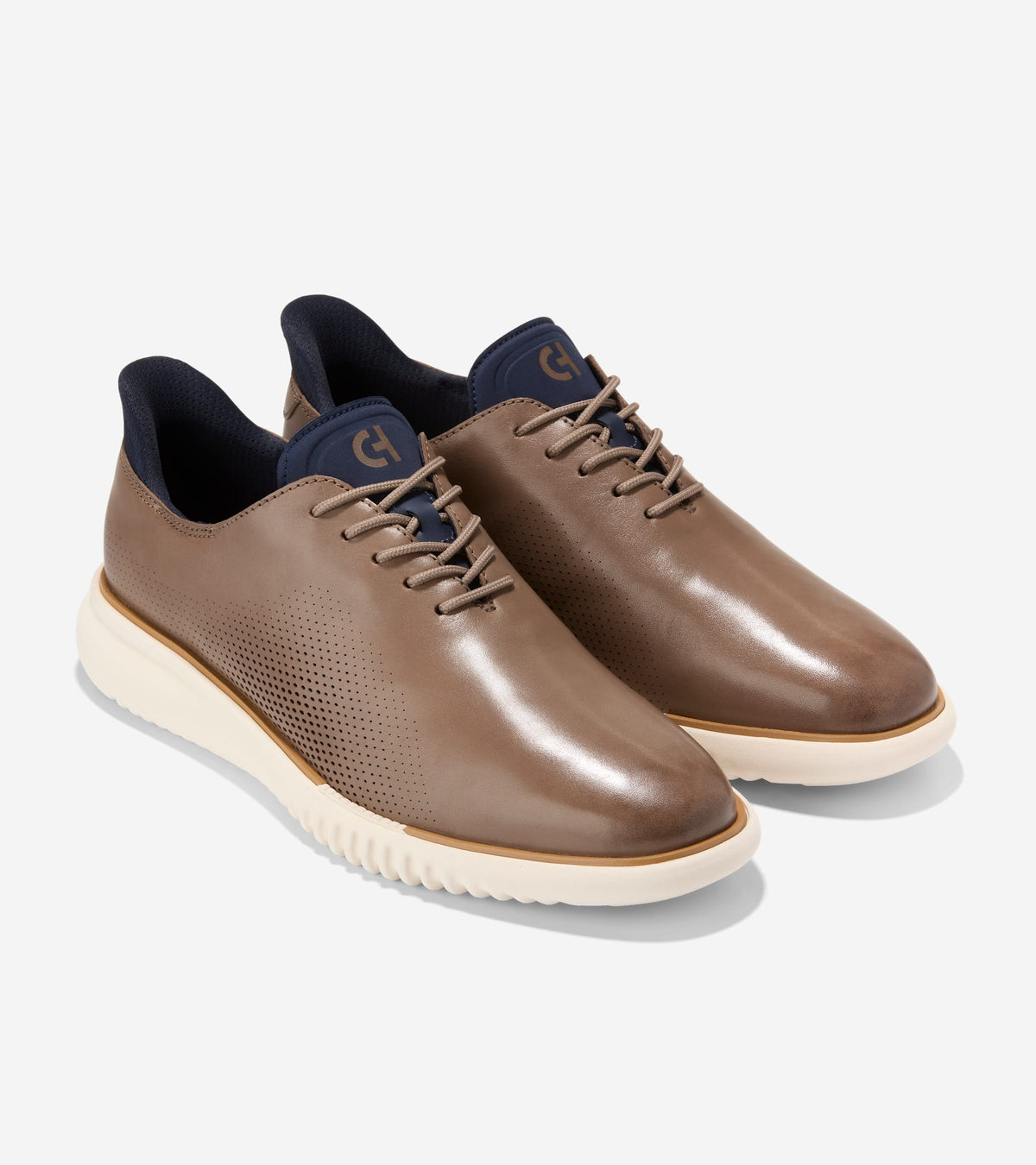 C43302:CH LIGHT WHISKEY / NAVY BLAZER / IVORY