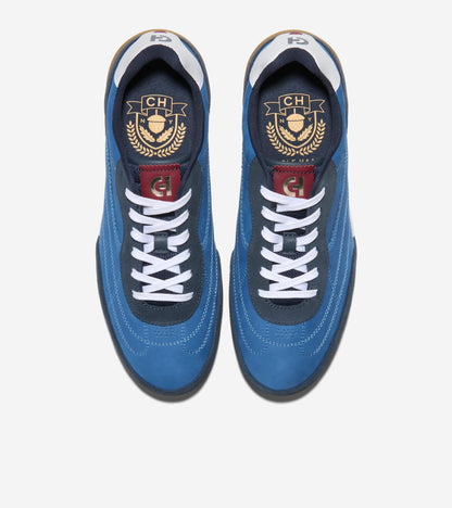 C44812:TRUE BLUE NUBUCK / NAVY BLAZER SUEDE / WHITE