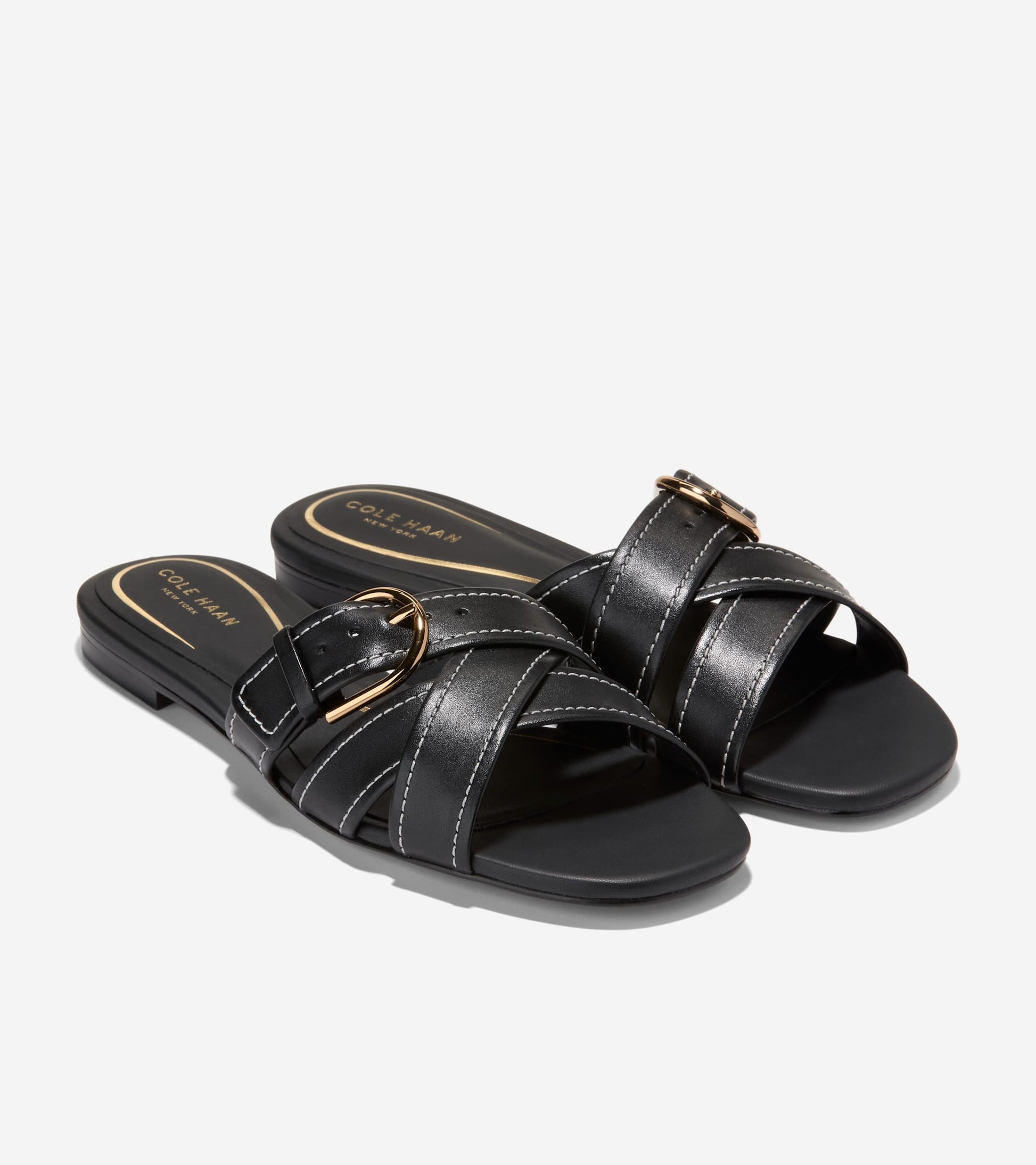 W35574:BLACK LEATHER