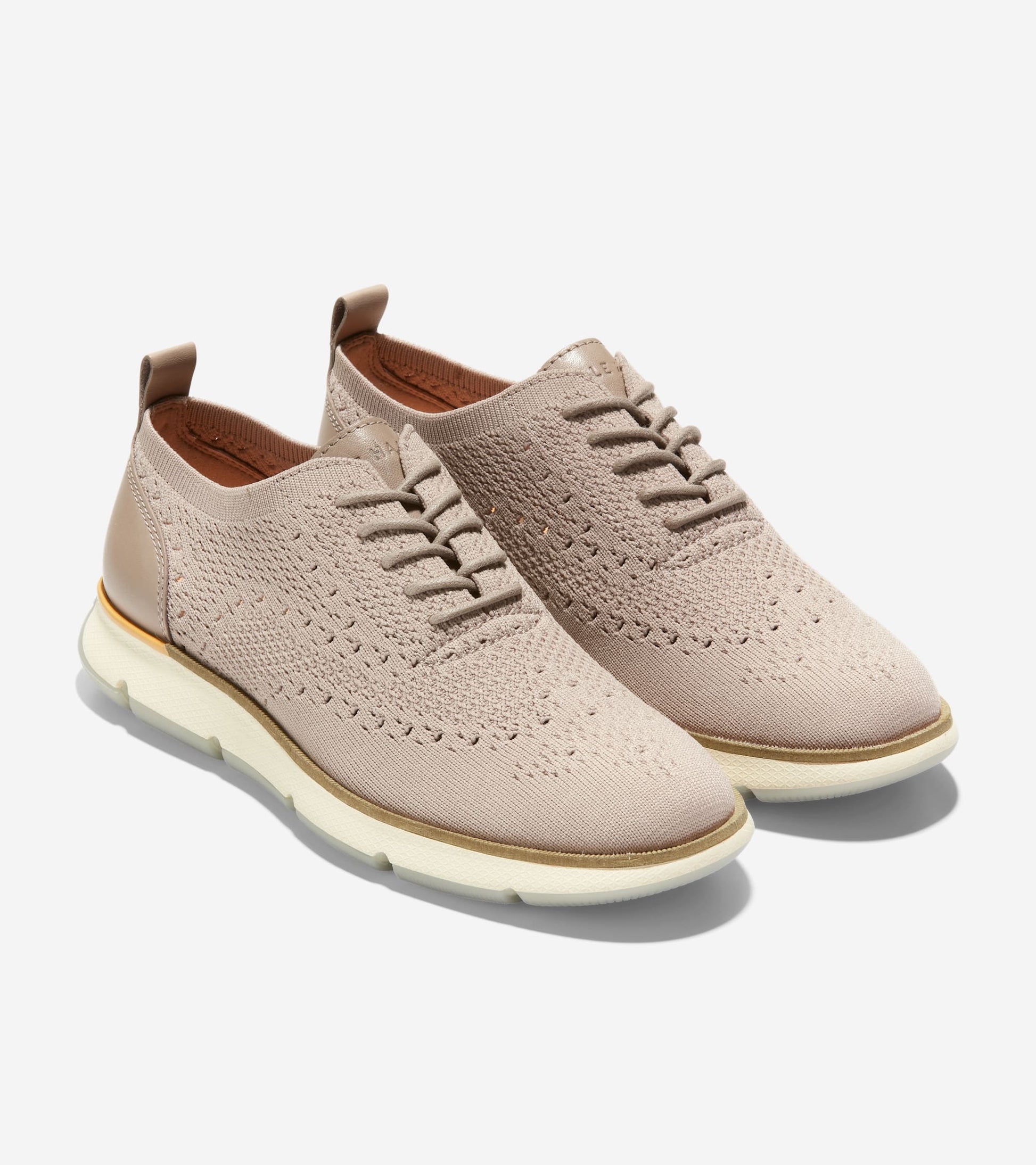 W21641:ETHEREA KNIT/ ETHEREA SMOOTH LEATHER/ PUMPKIN/ OPTIC WHITE