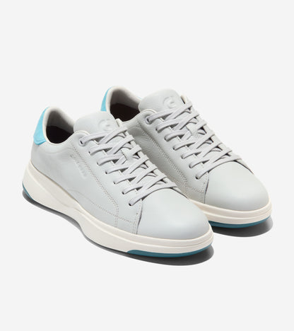 C43552:OYSTER MUSHROOM / MILKY BLUE NUBUCK / IVORY