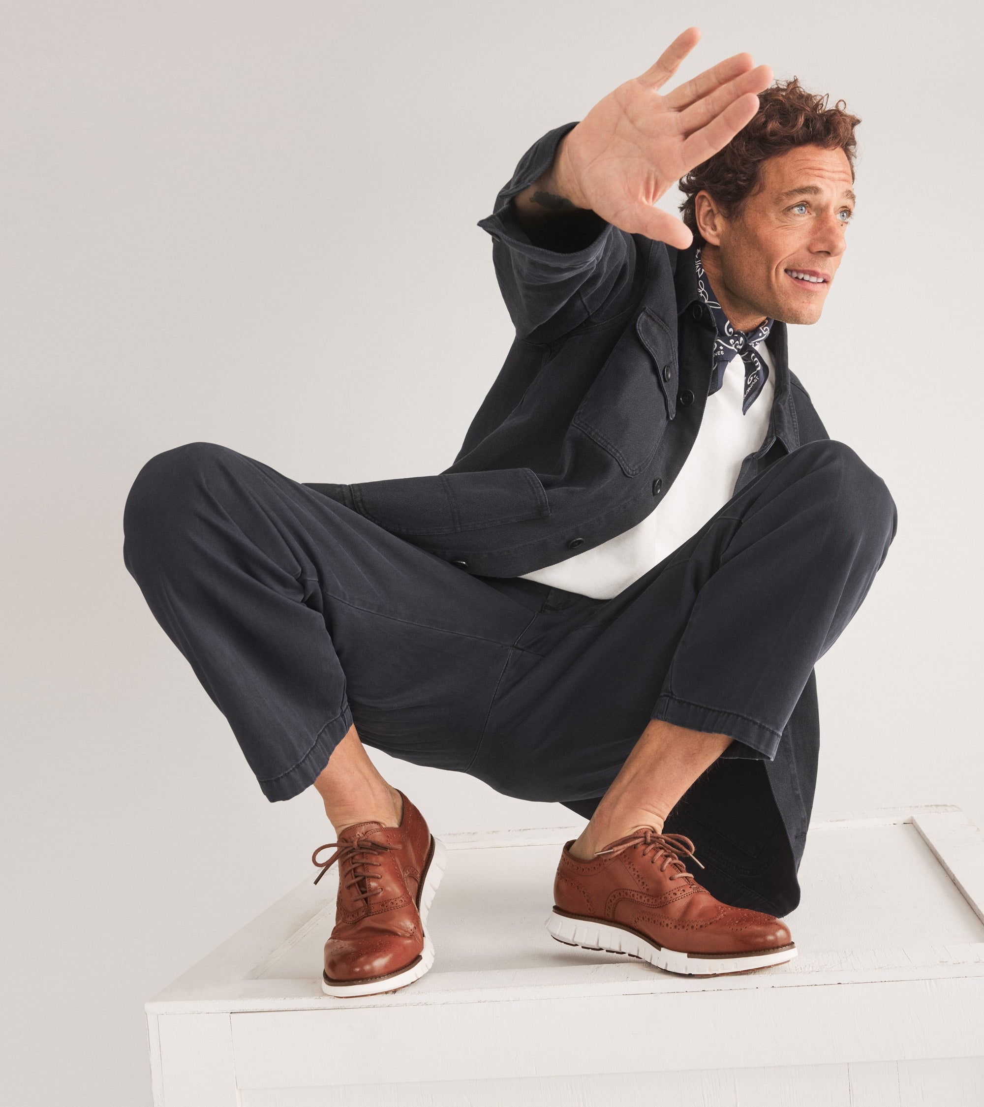 Men's ZERØGRAND Remastered Wingtip Oxfords – Cole Haan Panama