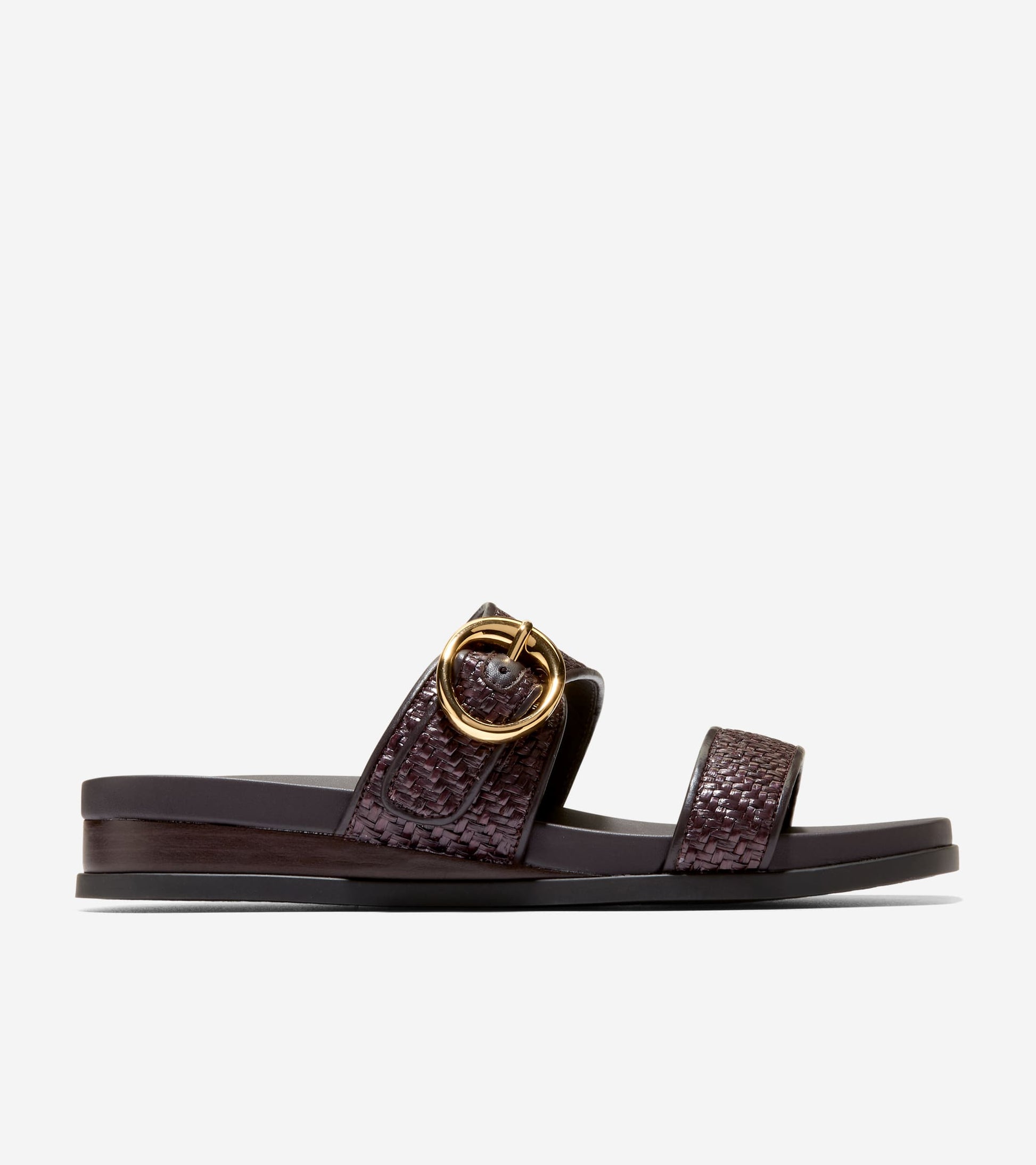W36911:DK BROWN RAFFIA
