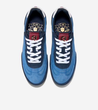 W37034:TRUE BLUE NUBUCK / NAVY BLAZER SUEDE / WHITE