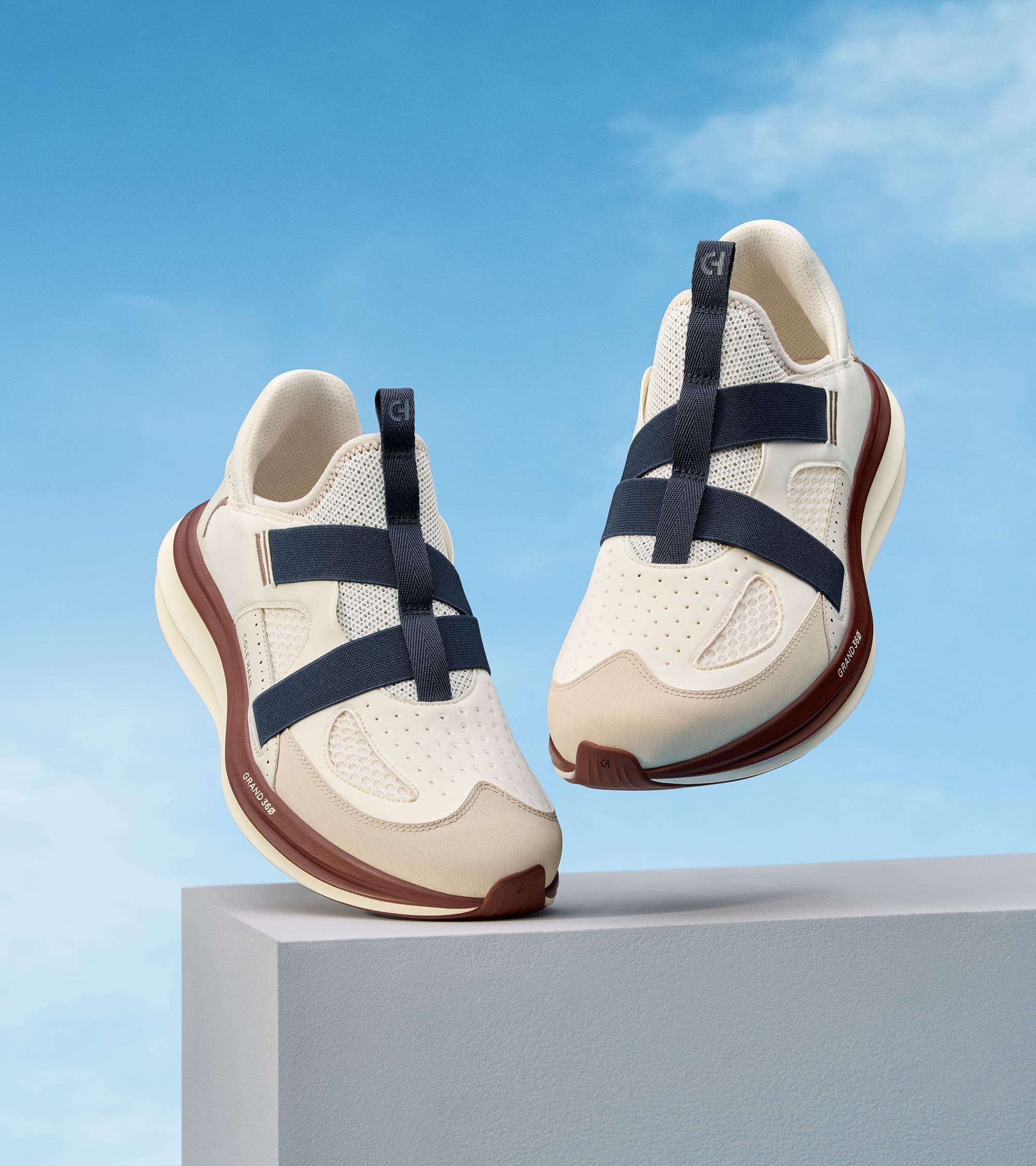 Men's ØriginalGrand Quadstar Monk Strap Running Sneakers – Cole
