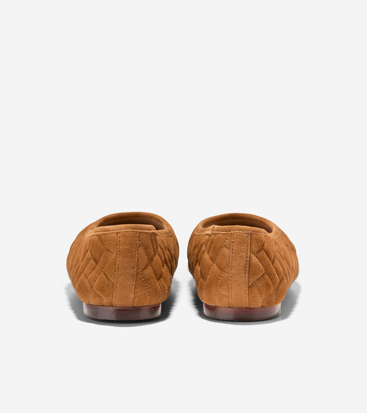 W37777:CH TOBACCO QUILTED SUEDE