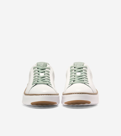 W36267:OPTIC WHITE / LILY PAD LEATHER