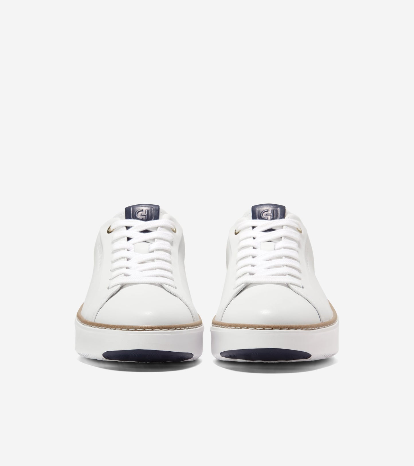 W33830:WHITE LTR/NAVY/WHITE POLKA DOT