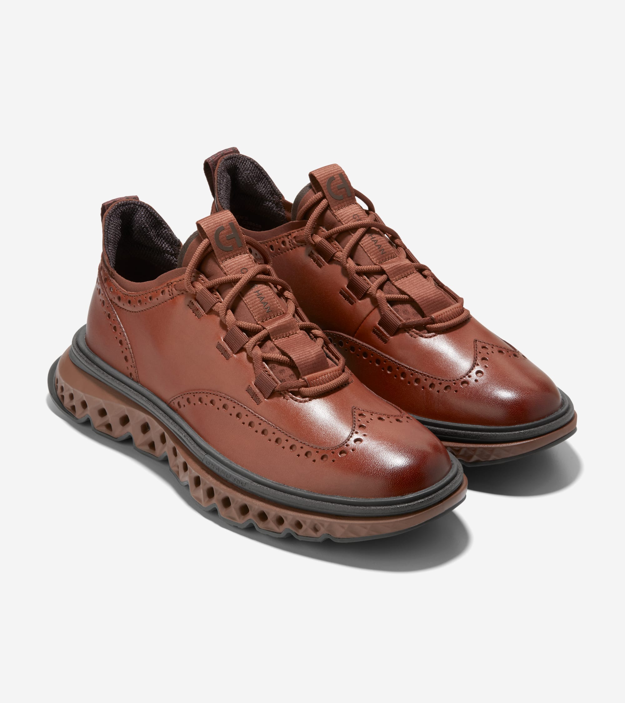 ガズコンド Men's 5.ZERØGRAND Wingtip Oxfords – Cole Haan Panama