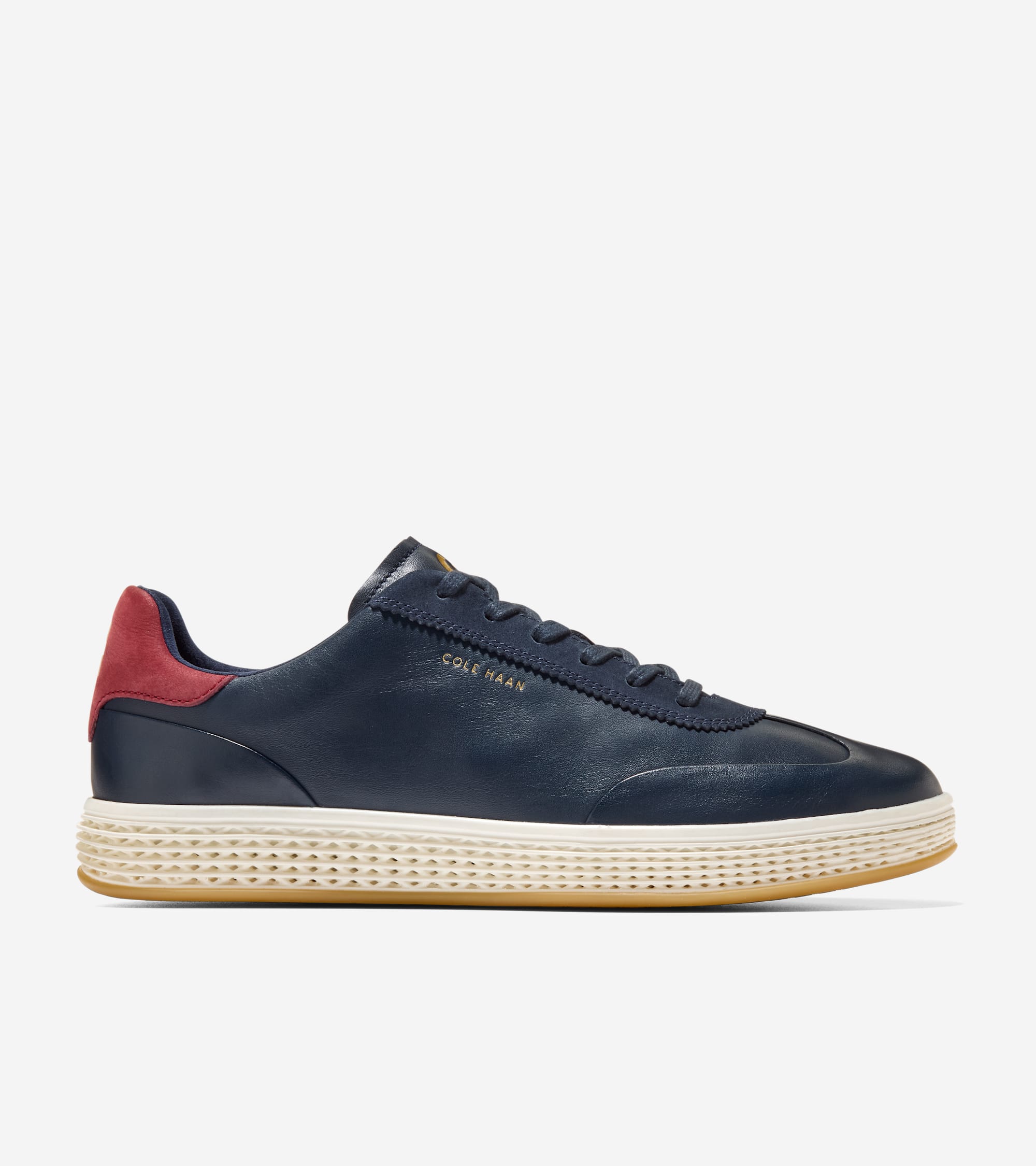 C44873:NAVY BLAZER / CH CLARET / IVORY