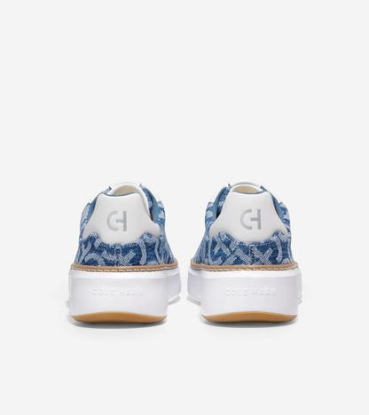 W28868:CH MONOGRAM DENIM JACQUARD/OPTIC WHITE