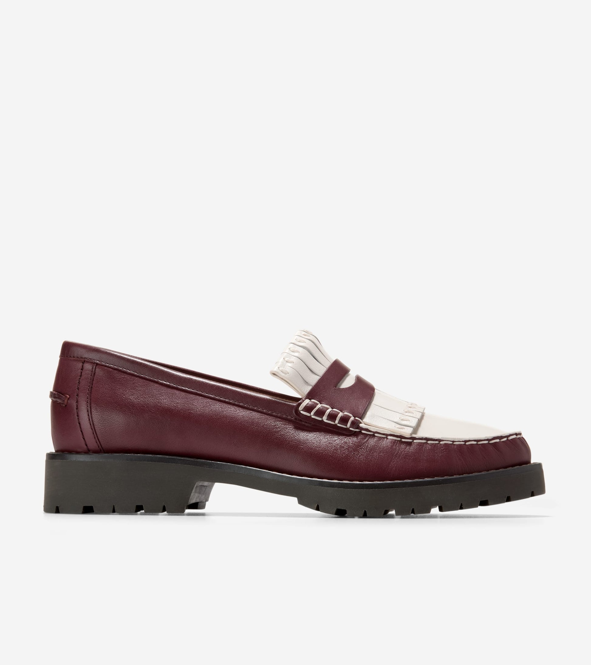 W35069:CH BLACK GARNET LEATHER