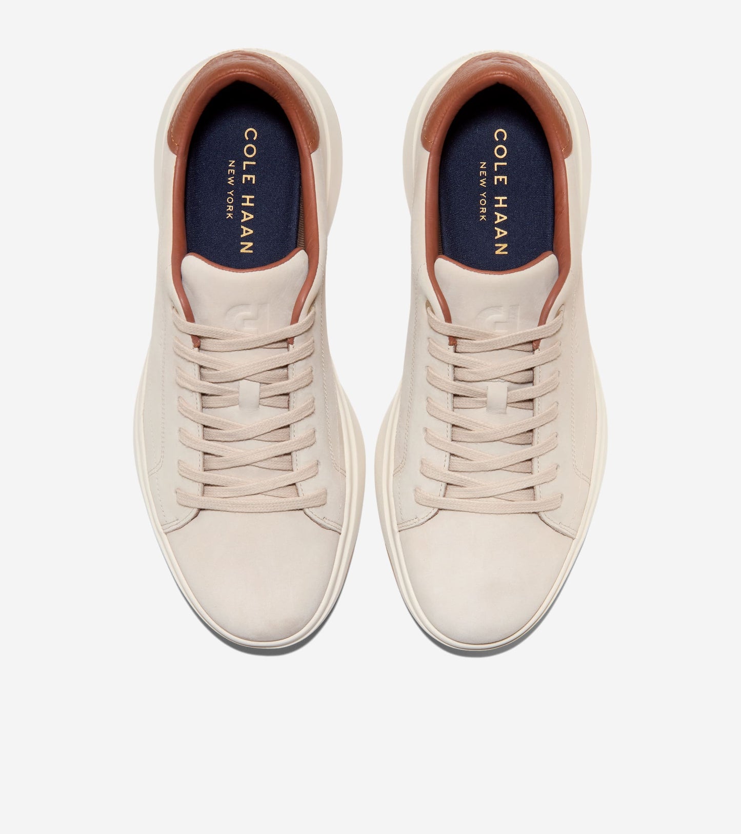 C43553:OXFORD TAN NUBUCK / CH BRITISH TAN / IVORY