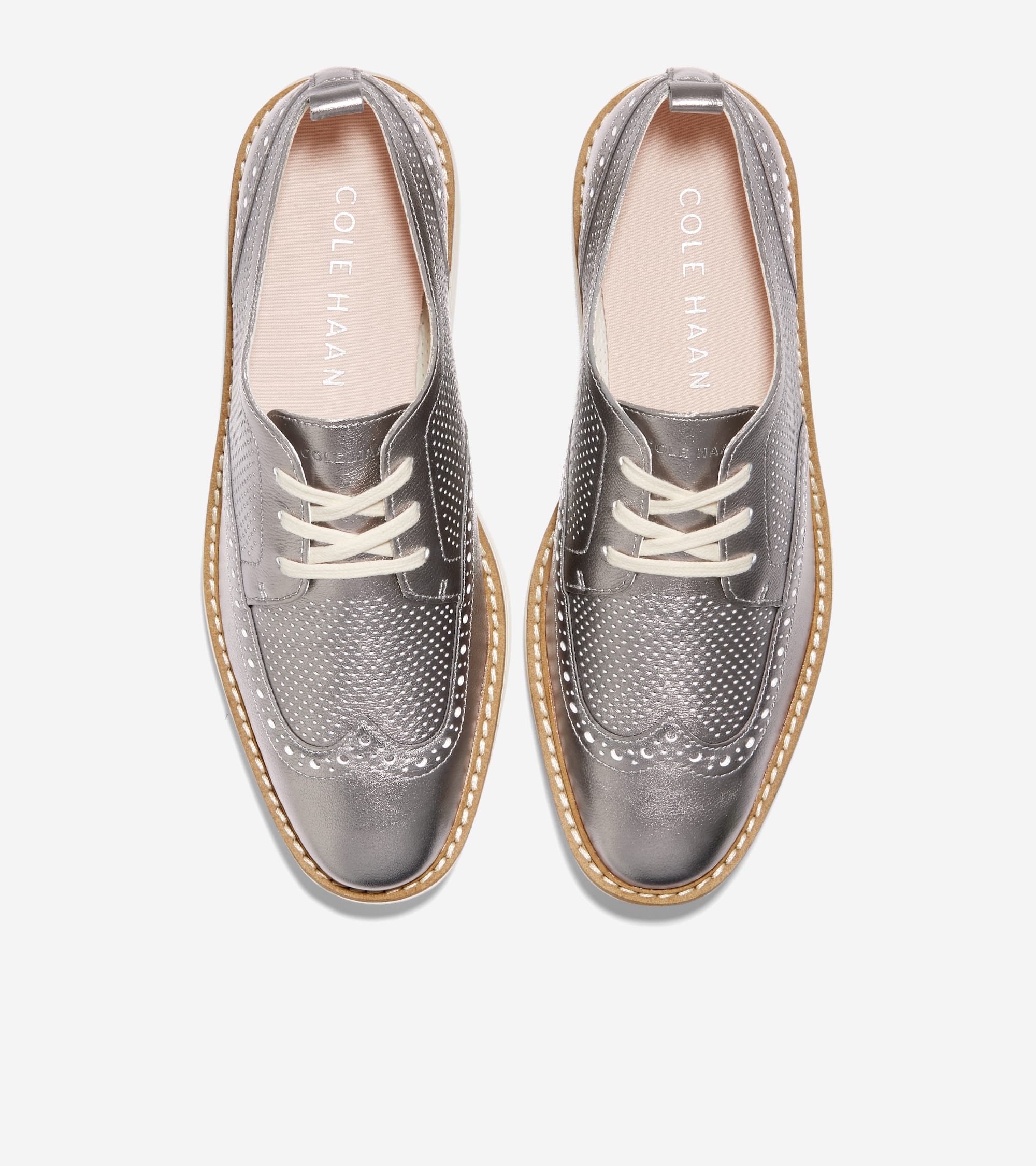 Women's ØriginalGrand Platform Wingtip Oxfords – Cole Haan Panama