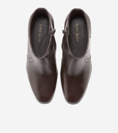 W35187:CH DK CHOCOLATE LTHR/ DK BROWN STACK