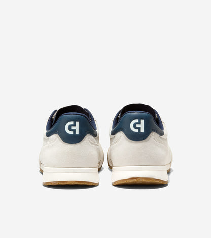C43724:IVORY NUBUCK / SILVER BIRCH / NAVY BLAZER