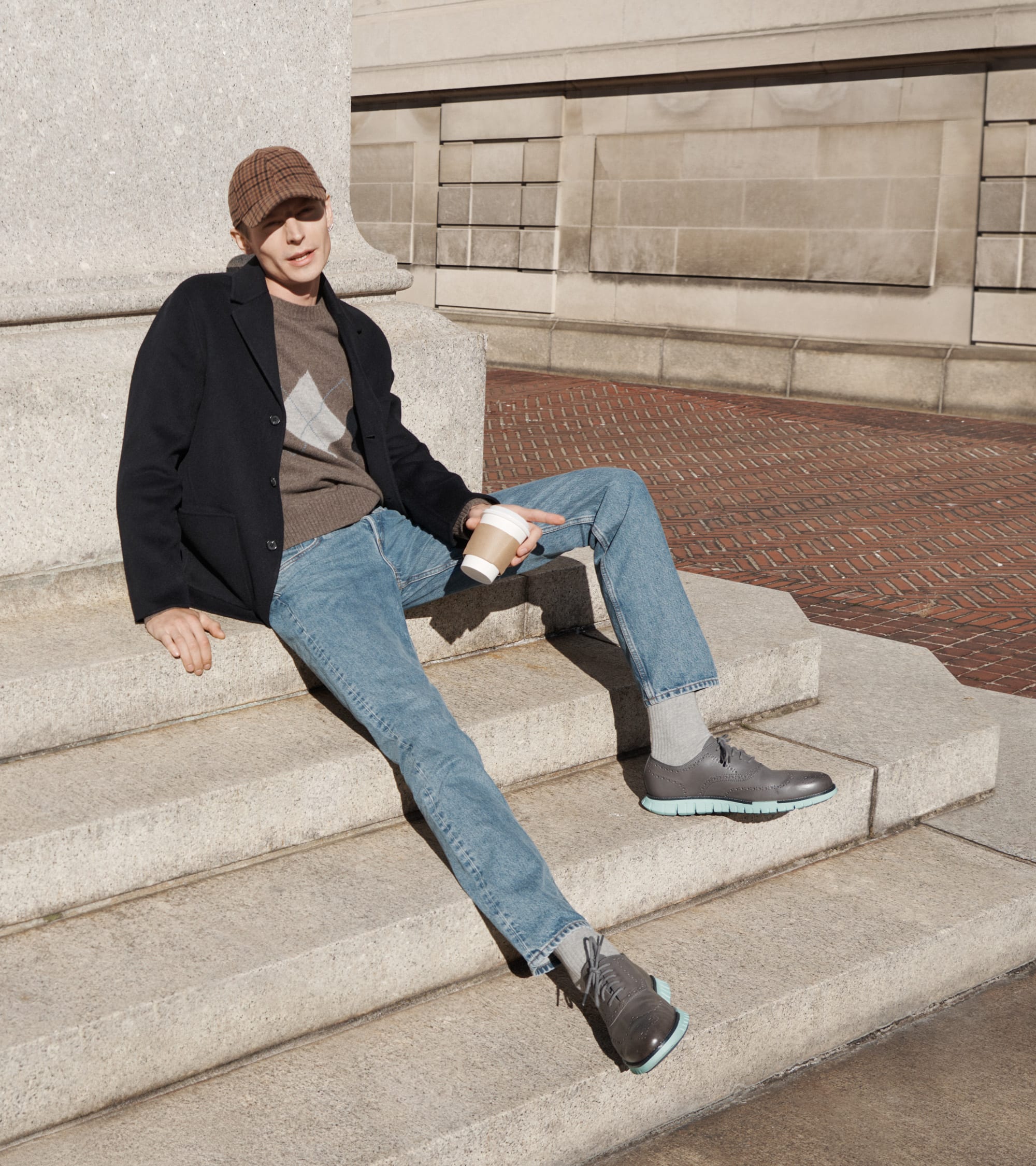 Men's ZERØGRAND Remastered Wingtip Oxfords – Cole Haan Panama