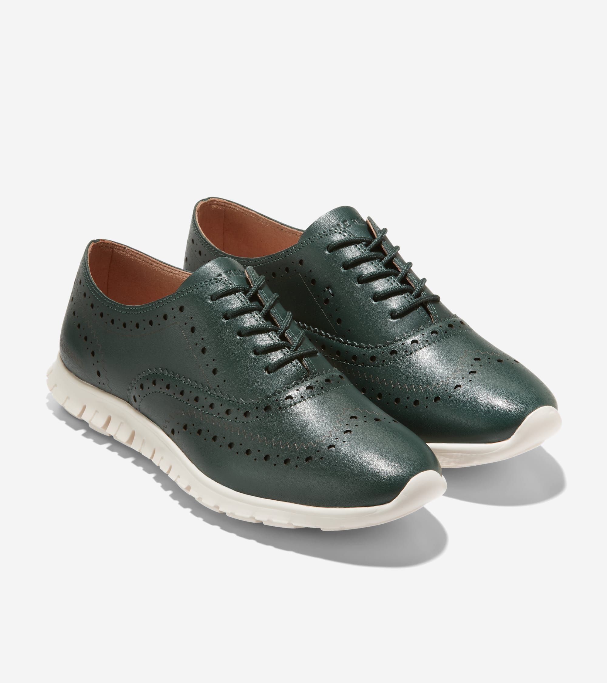 Tky① Women's ZERØGRAND Closed Hole Wingtip Oxfords – Cole Haan Panama