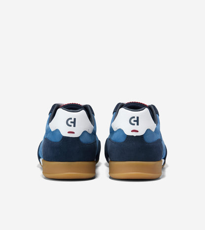 W37034:TRUE BLUE NUBUCK / NAVY BLAZER SUEDE / WHITE