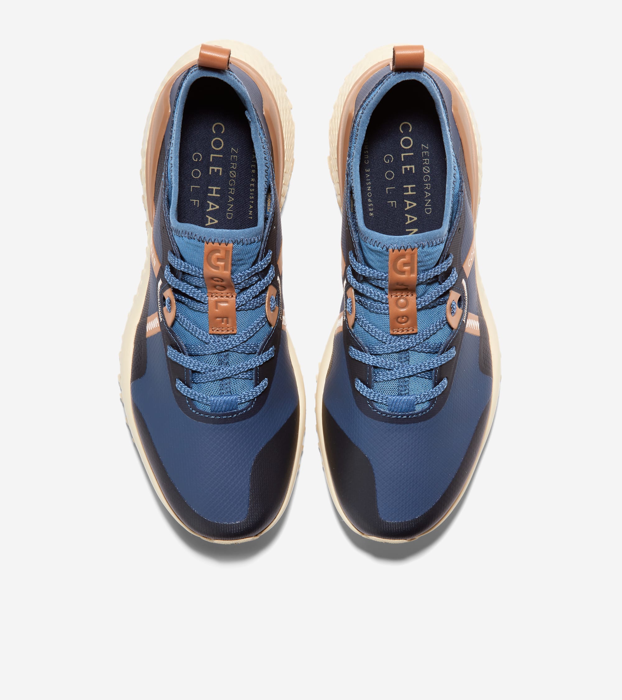 Men's ZERØGRAND Overtake Water-Resistant Golf Shoe – Cole Haan Panama