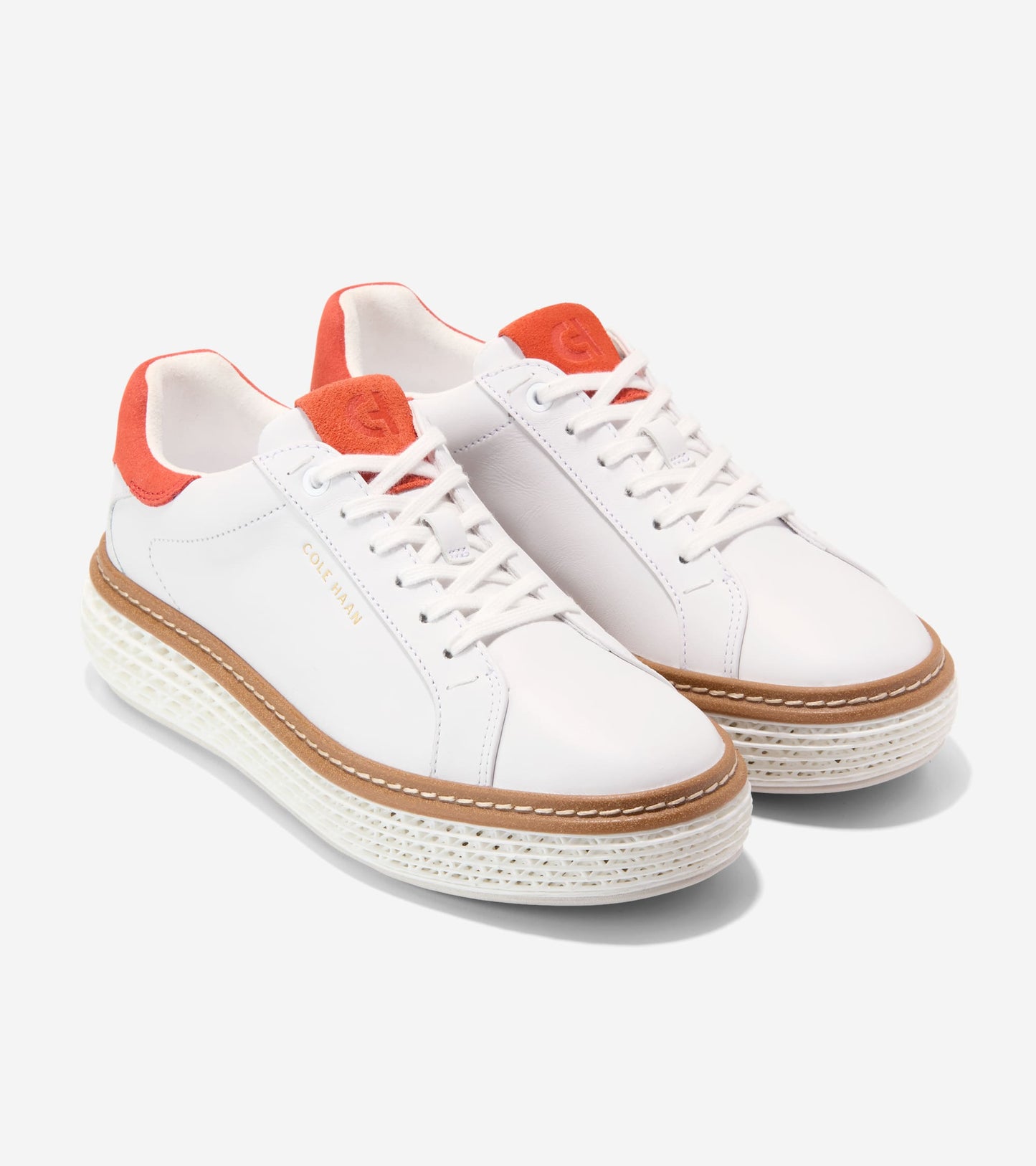 W36330:WHITE LTHR / SUMMER FIG SDE