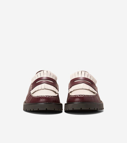 W35069:CH BLACK GARNET LEATHER
