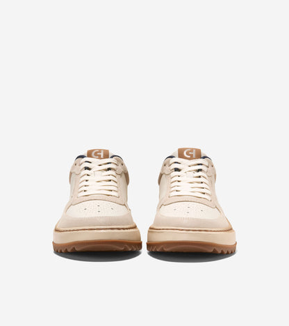 C43413:IVORY / OXFORD TAN SUEDE / ANGORA WP