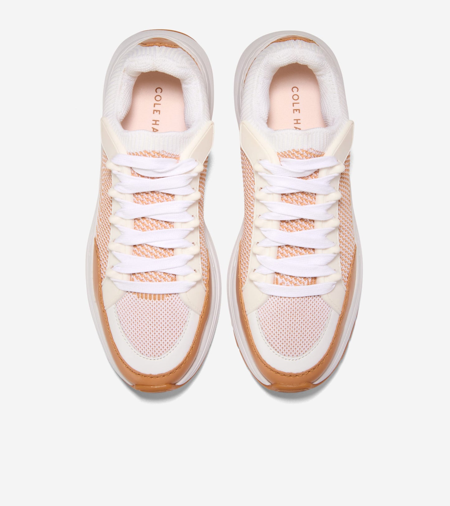 W34758:WHITE KNIT/BISCUIT/WHITE-BISCUIT