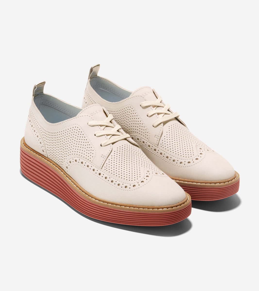W28119:EGRET NUBUCK/CINNABAR