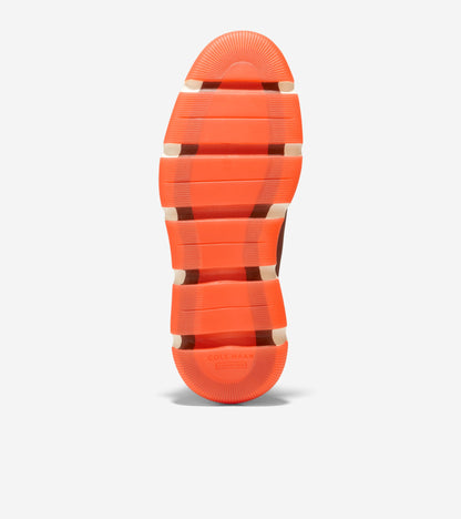 C37212:WOODBURY/DARK CHOCOLATE/SCARLET ORANGE