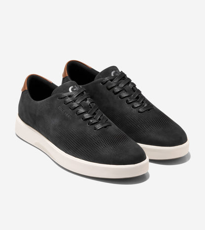 C42979:BLACK NUBUCK / CH GOLDEN HONEY / IVORY
