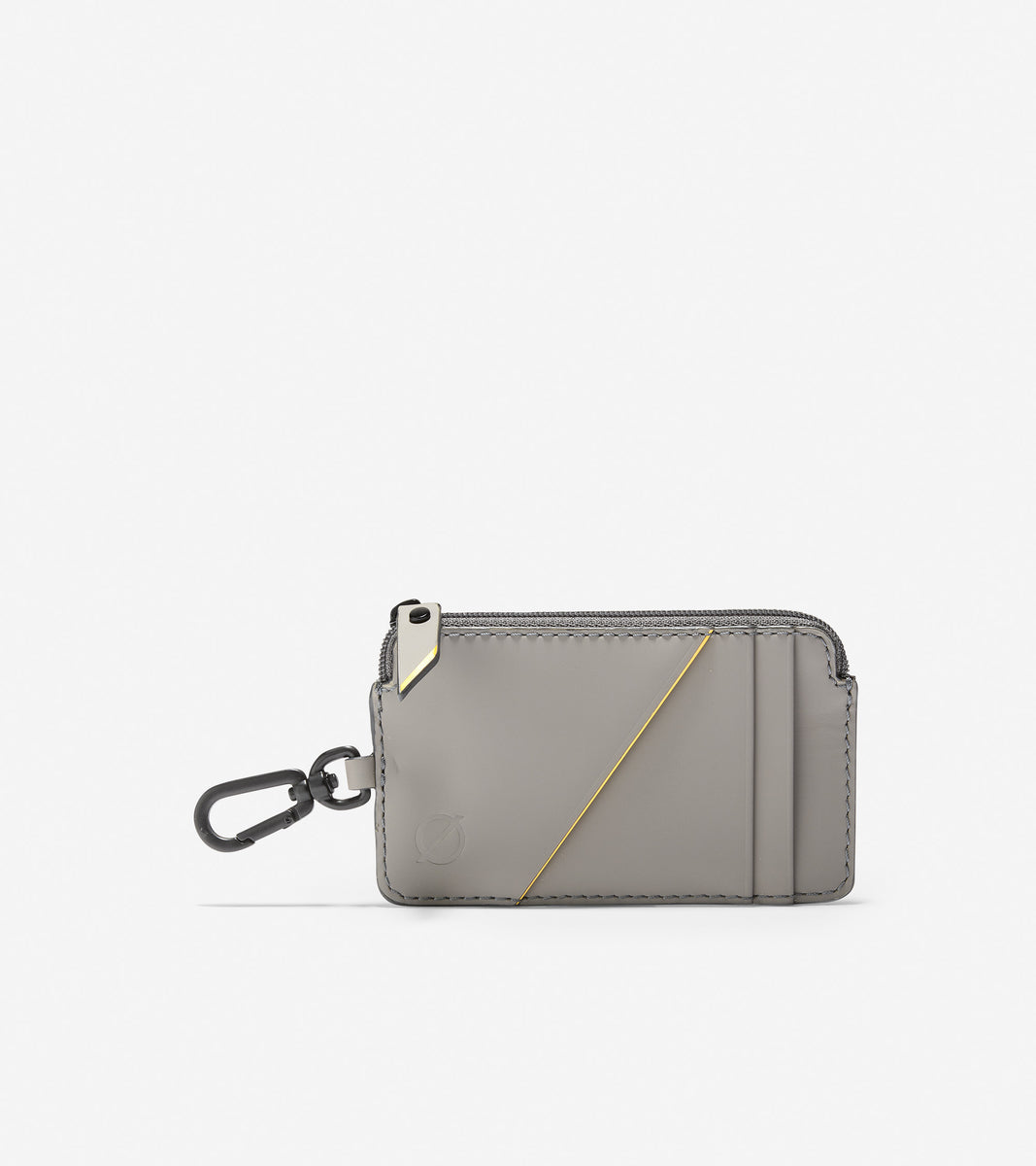 ZERØGRAND Zip Card Case With Key Ring